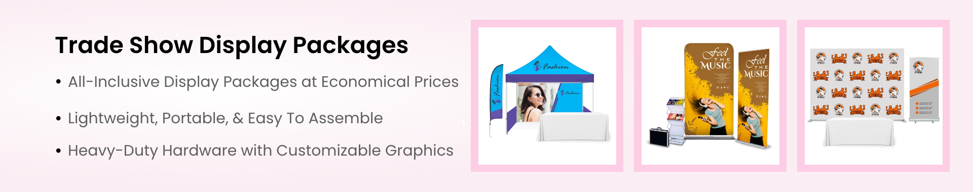 Category Trade Show Display Packages BOS