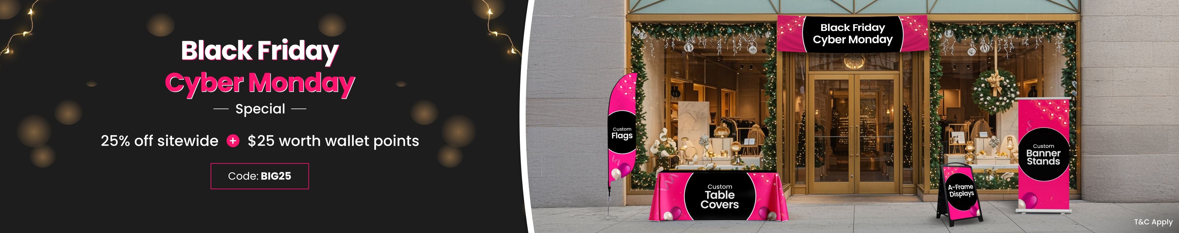 Black Friday Cyber Monday Special BOS