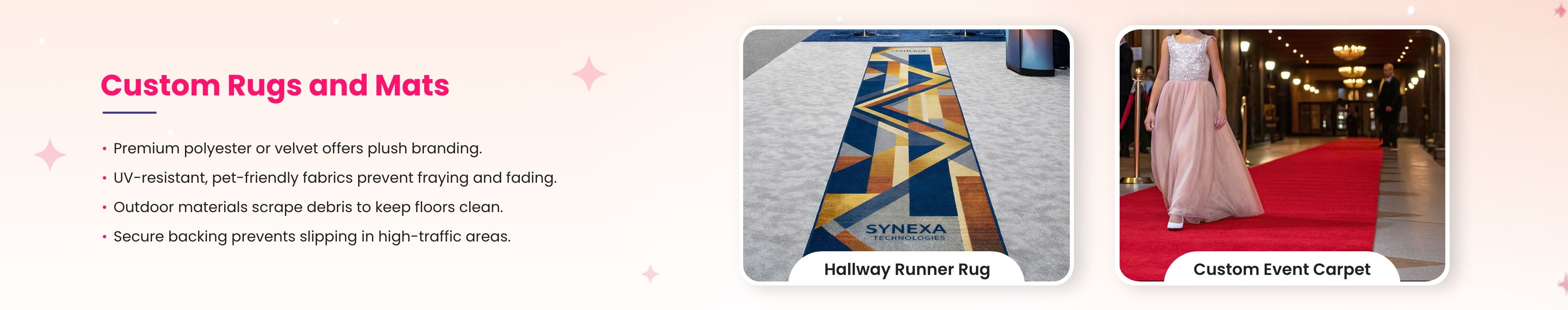 Custom Rugs & Mats Banner