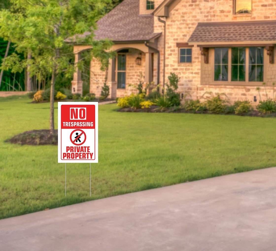 Custom No Trespassing Signs