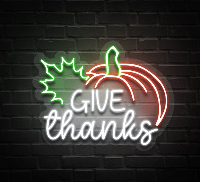 Thanksgiving Neon Signs