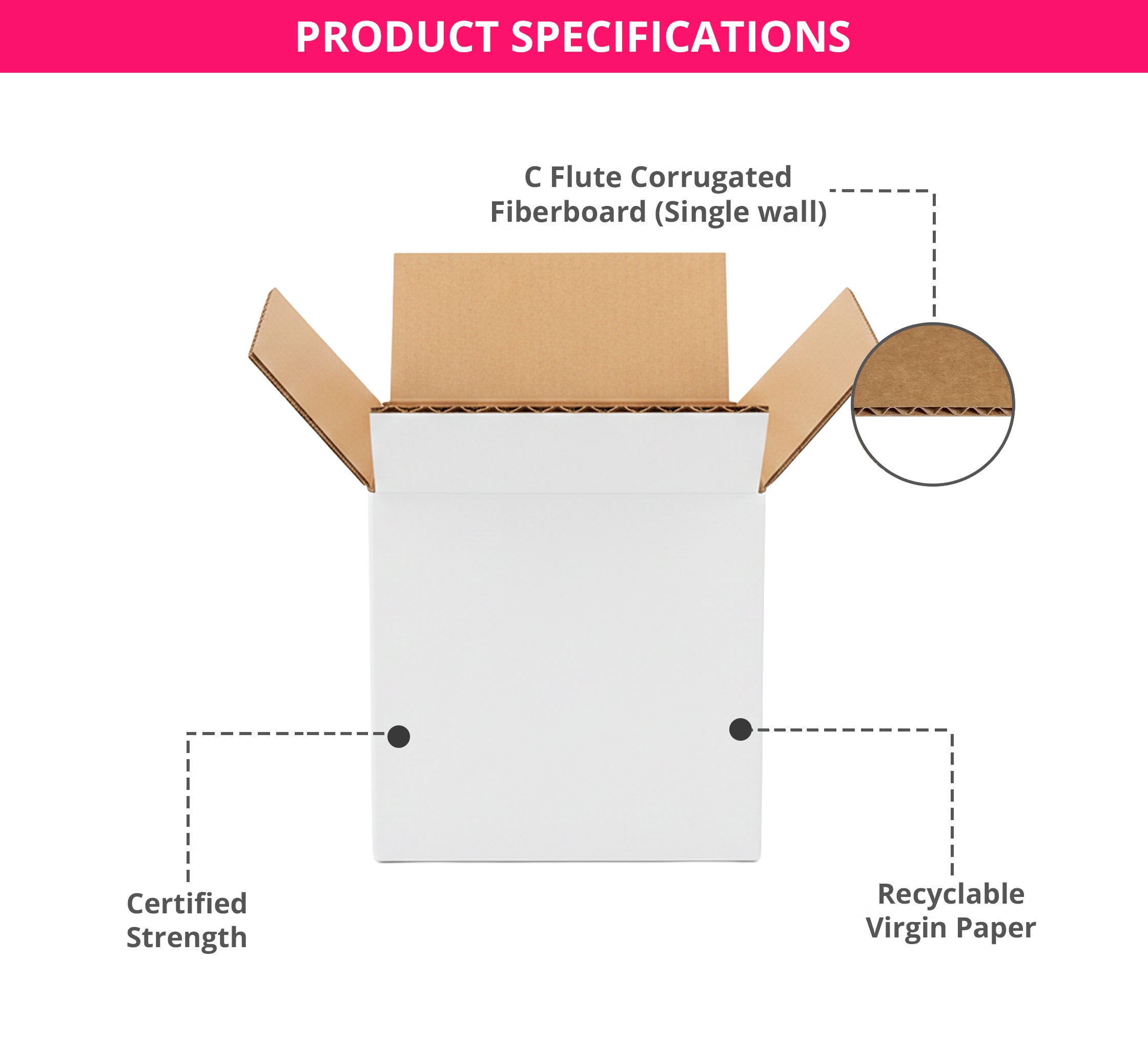 Shipping Boxes - White