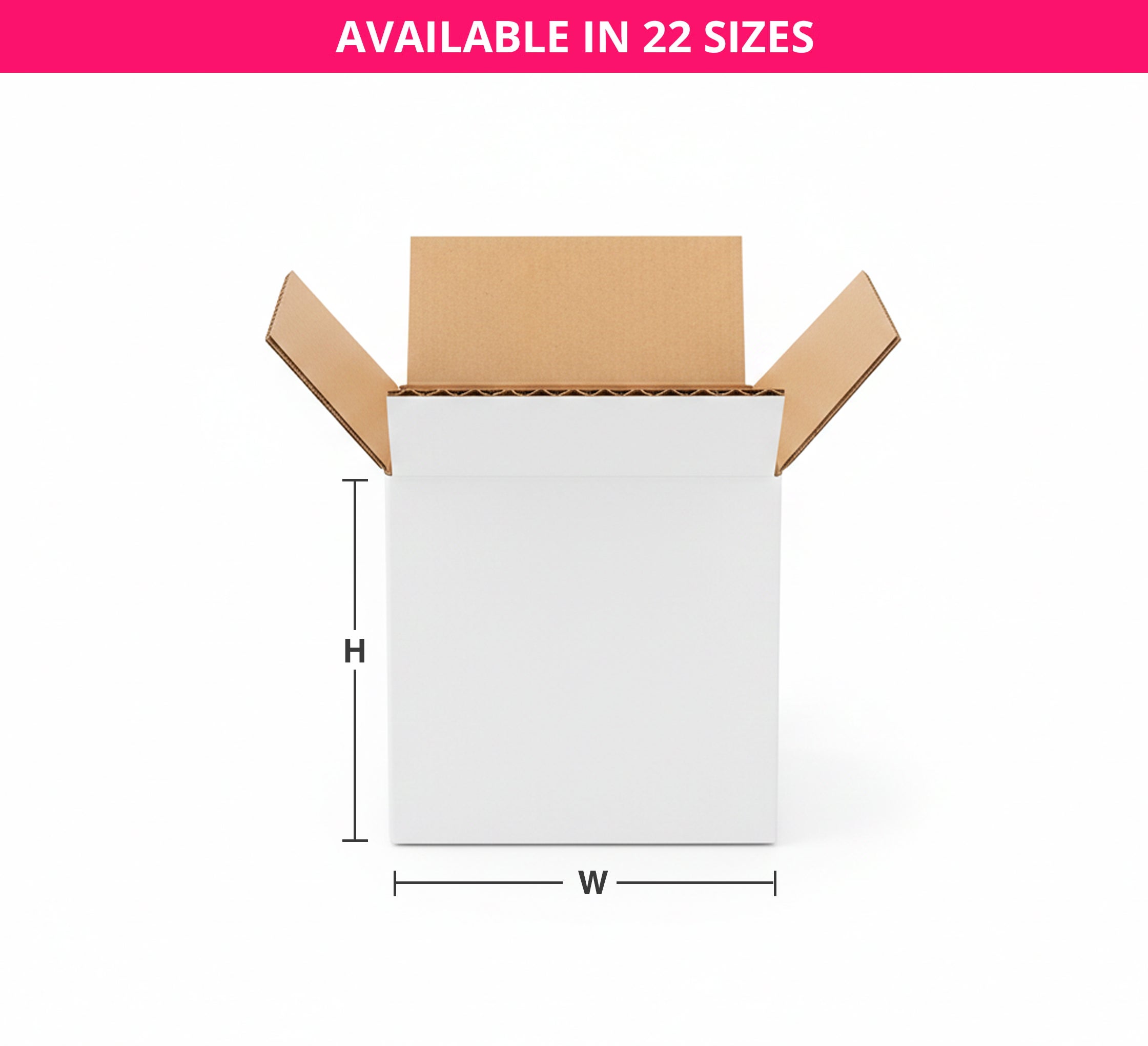 Shipping Boxes - White