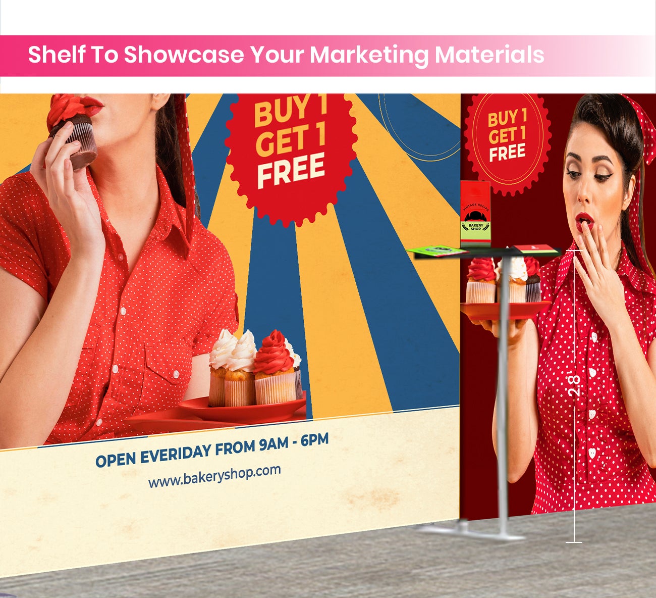 10 ft trade show booth design 4 shelf for marketing material bbexbboo104_8_BOS.jpg