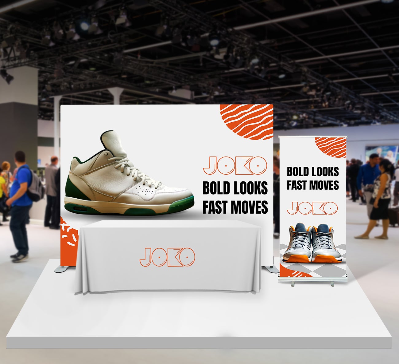 10' x 8' Backdrop Display Package