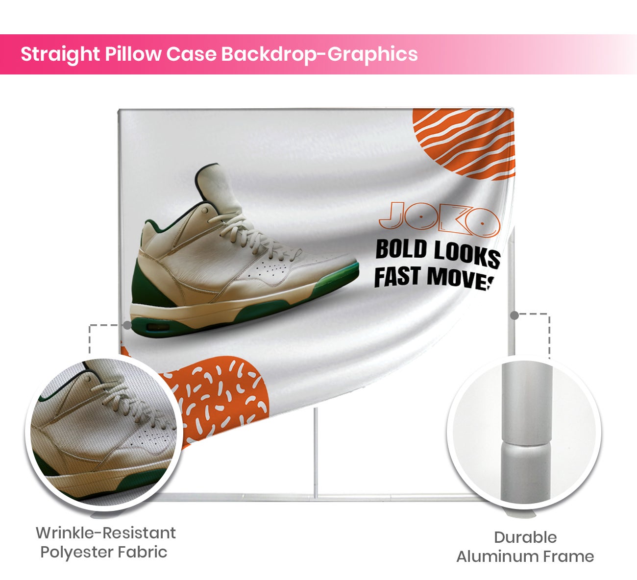 10' x 8' Backdrop Display Package