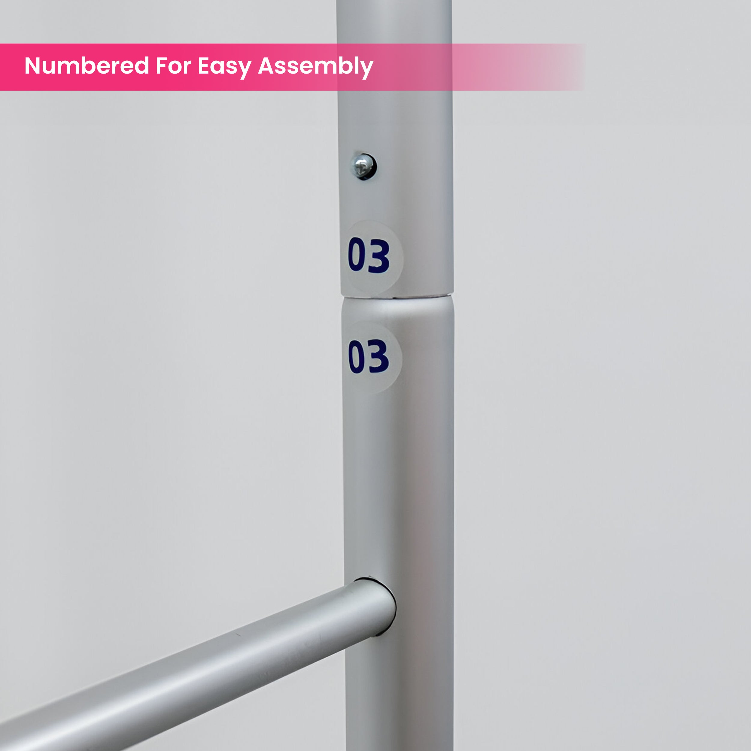 6.5ft Magnetic Modular Fabric Display - Curved Shape