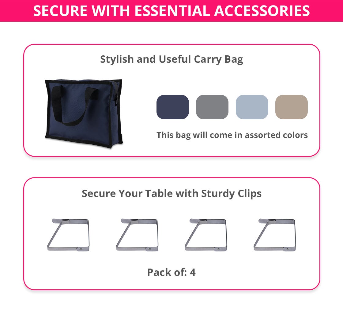 Premium Full Color Table Covers & Throws - 4 Sided