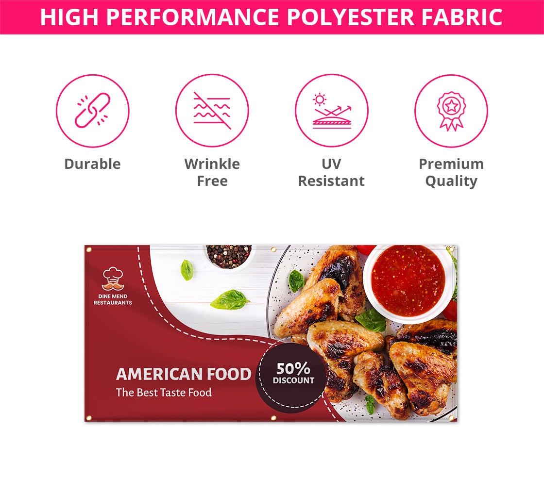 Polyester Fabric Indoor Banners
