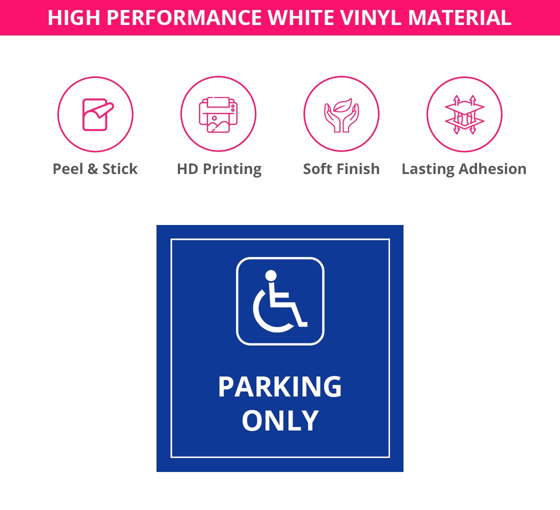 Handicap Surface Decals