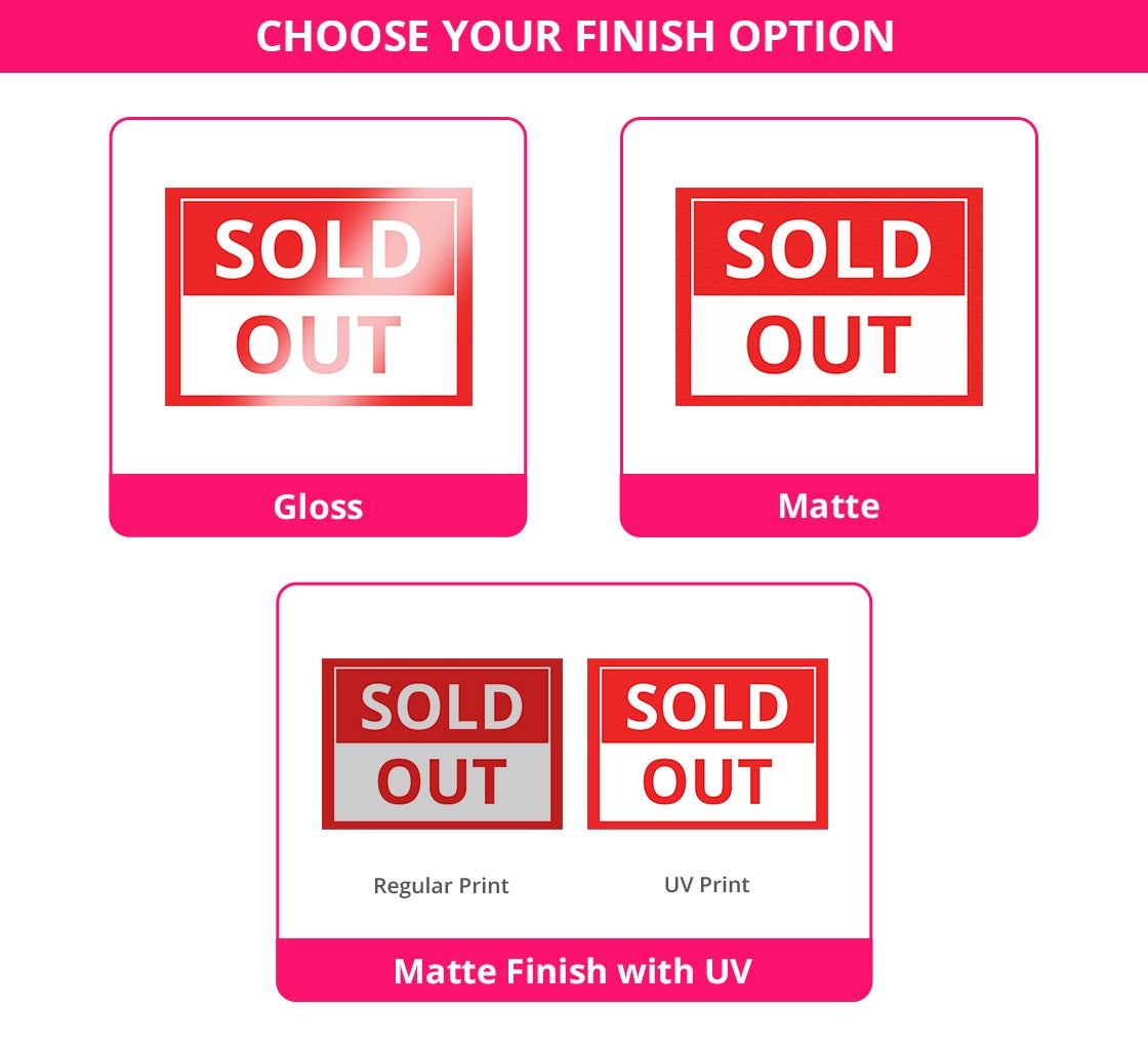 Sold Window Decals Opaque