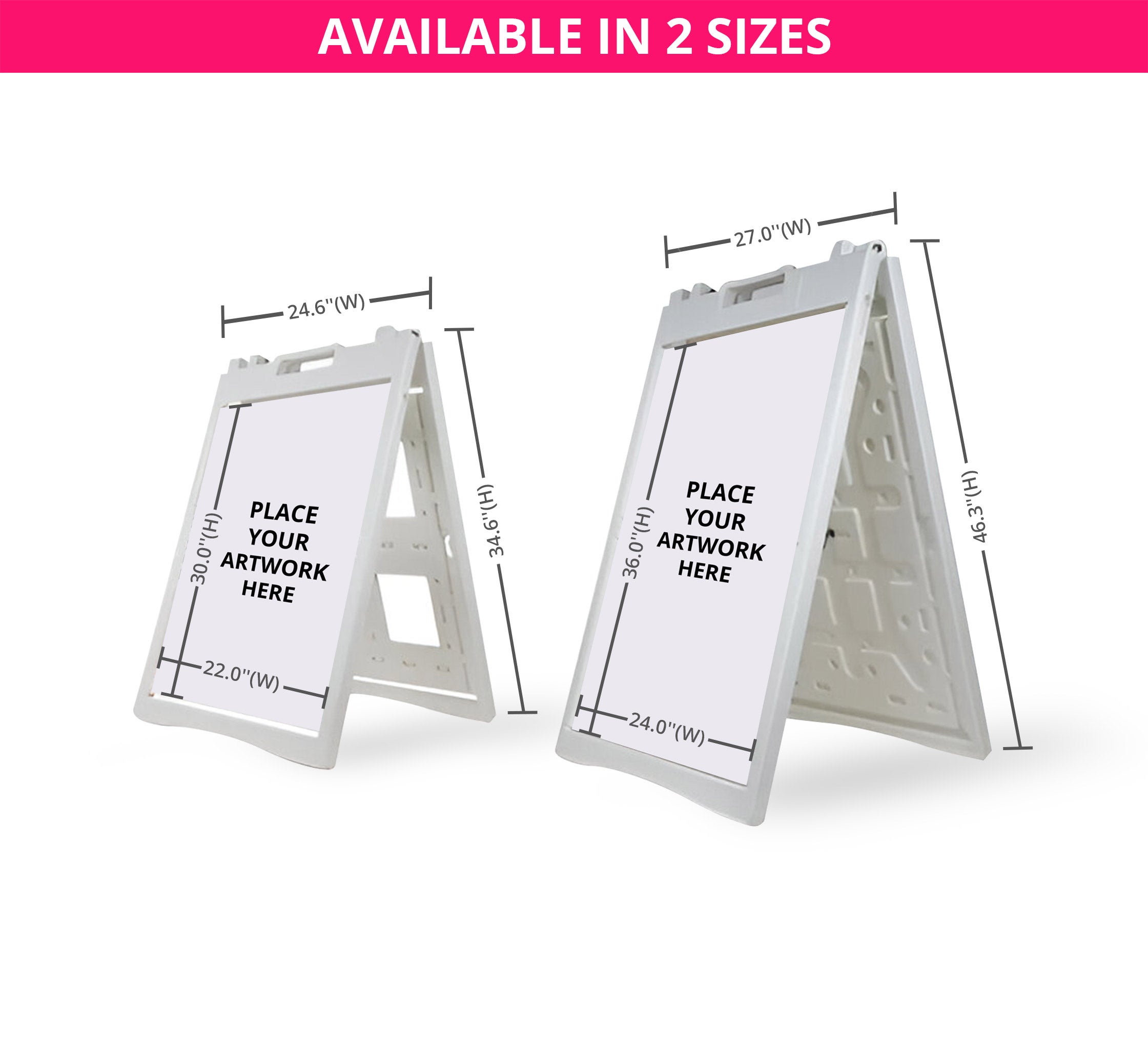 Sandwich Board White