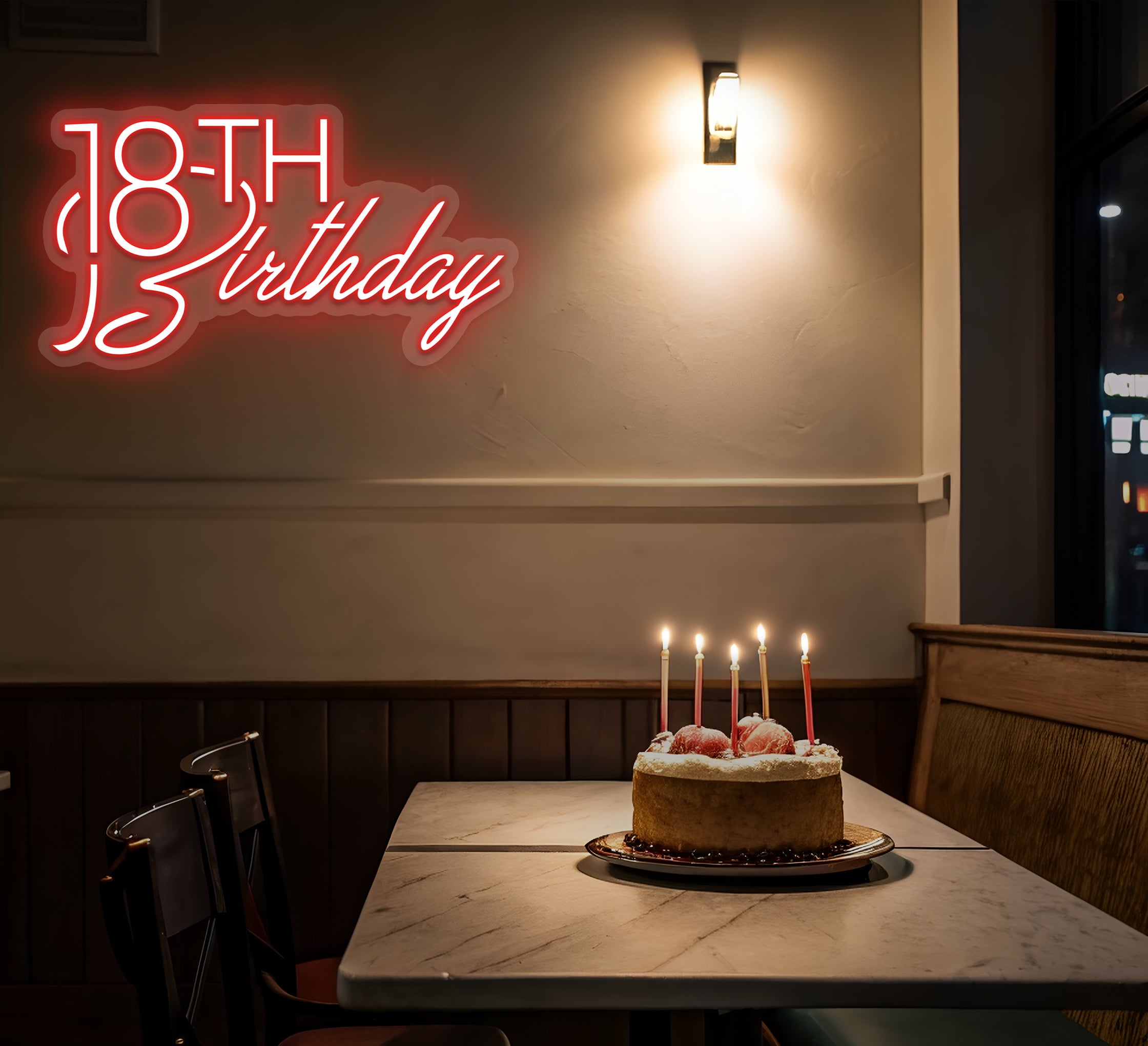 18th Birthday Neon Sign Online| Fast Delivery - Best of Signs