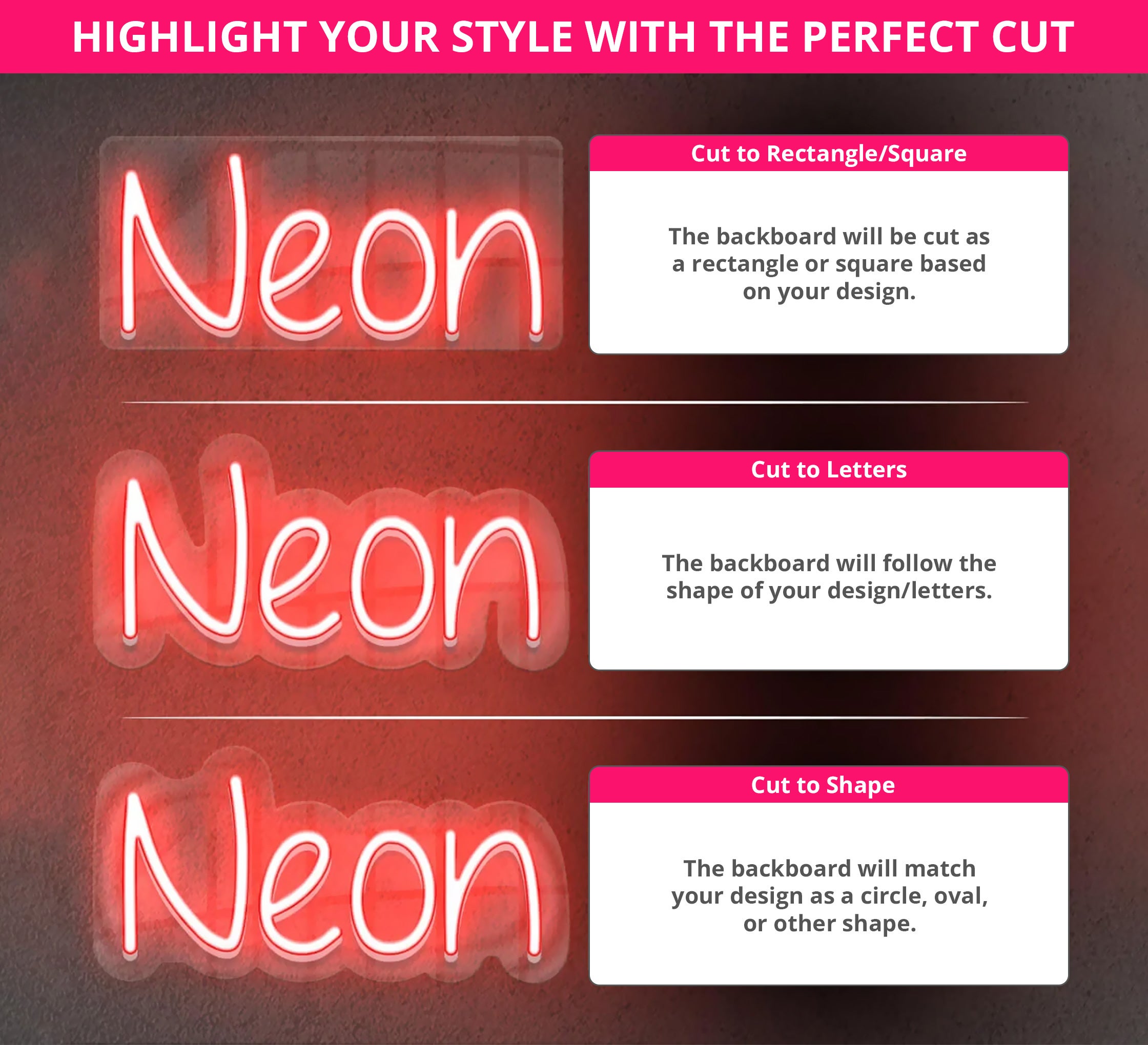 Dance Like No One's Watching Neon Sign