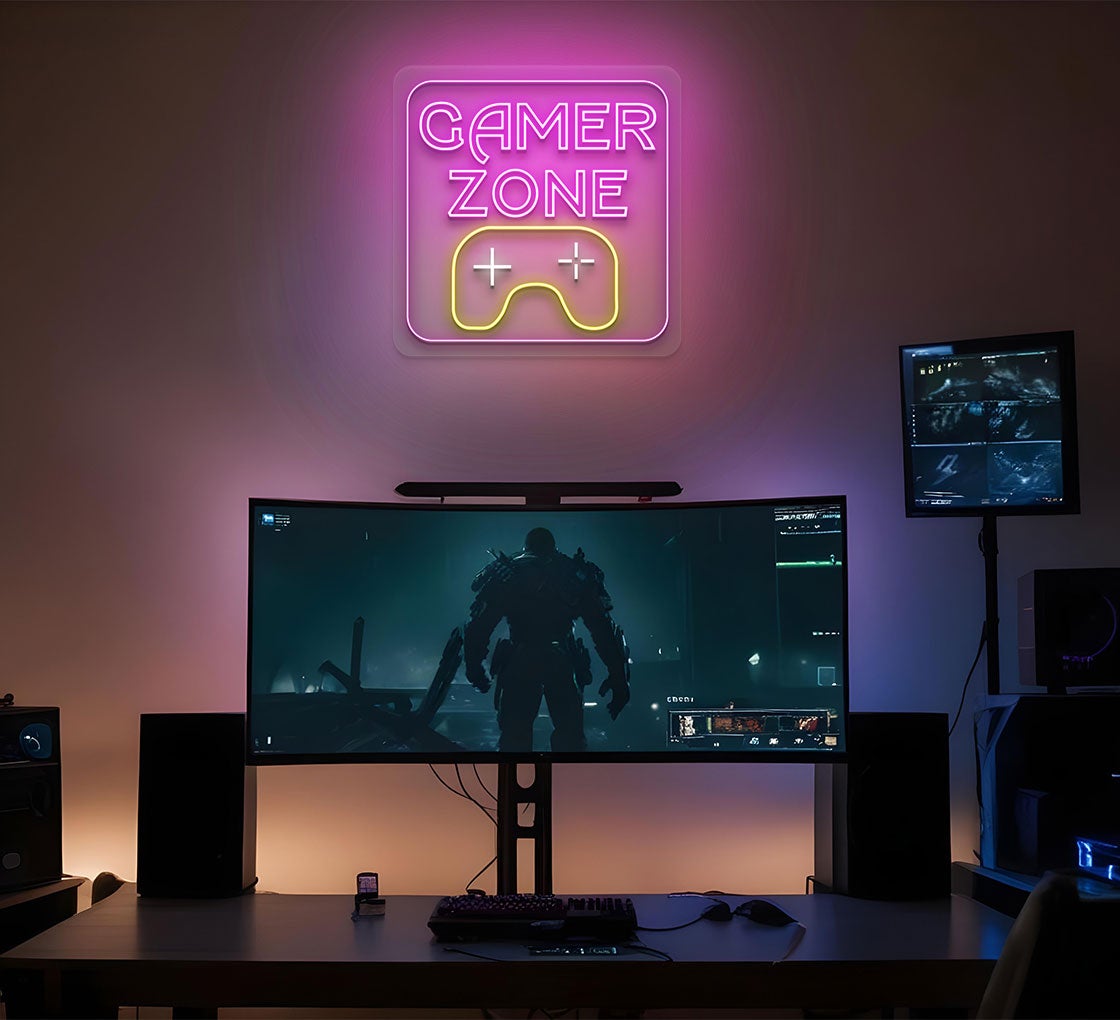 Gamer Zone Neon Sign Online| Fast Delivery - Best of Signs