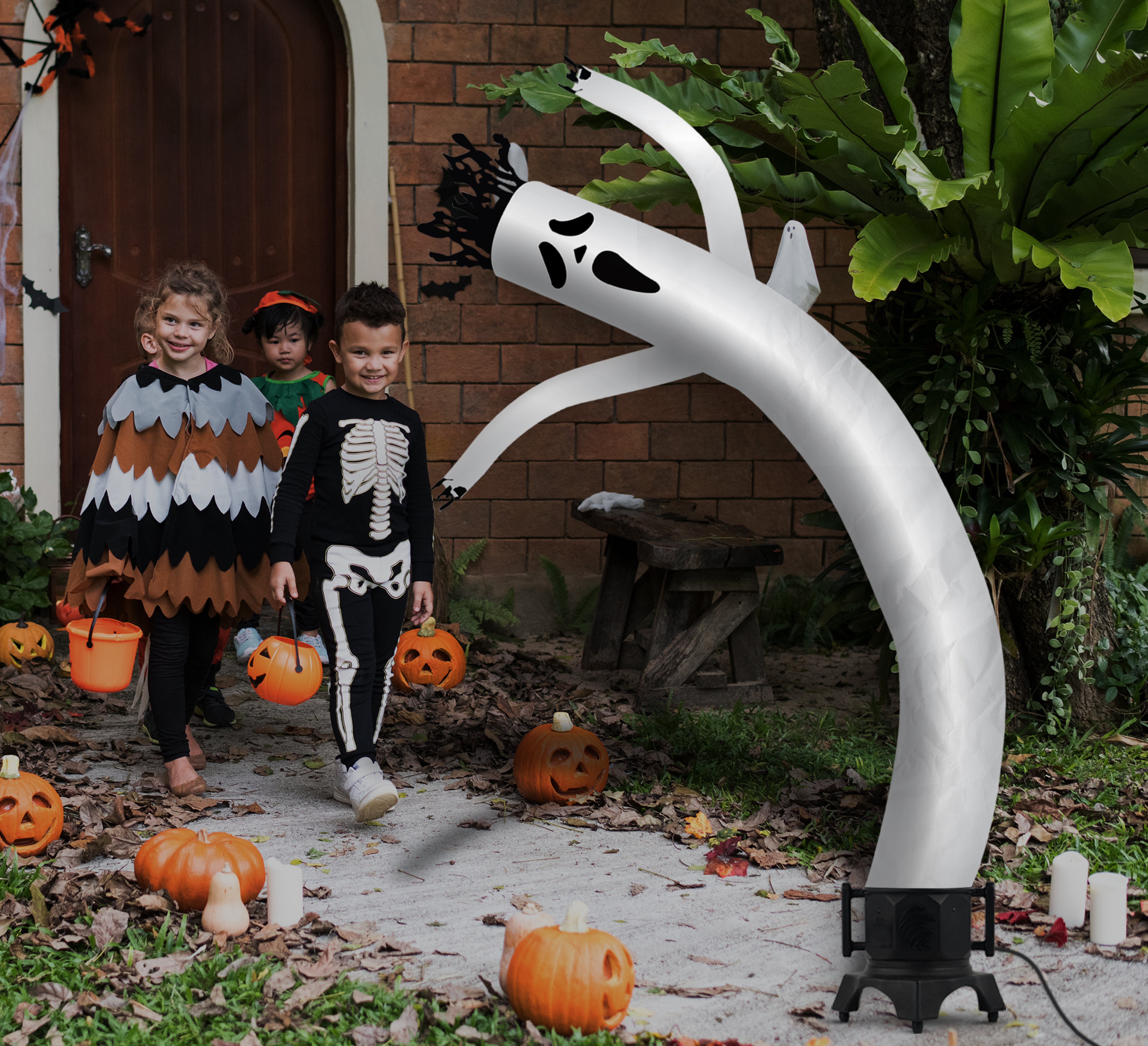 Halloween Ghost Inflatable Tube Man 