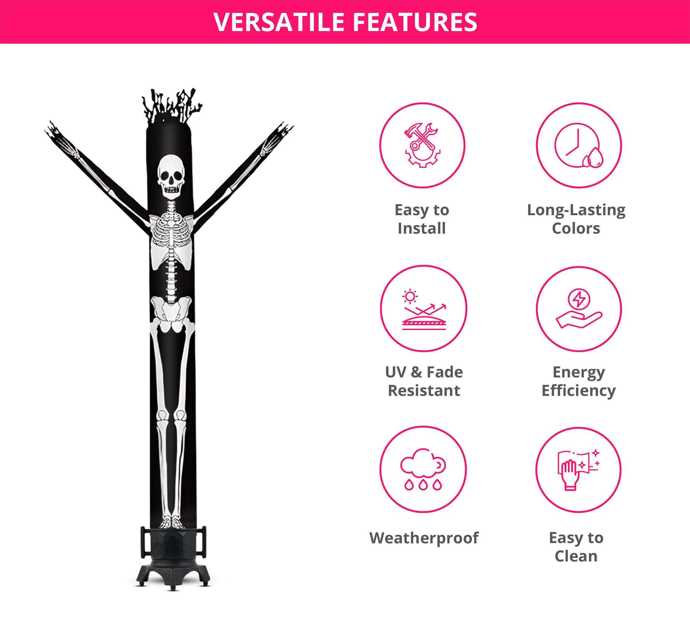 Shop High Strength Skeleton Inflatable Tube Men | Best Of Signs
