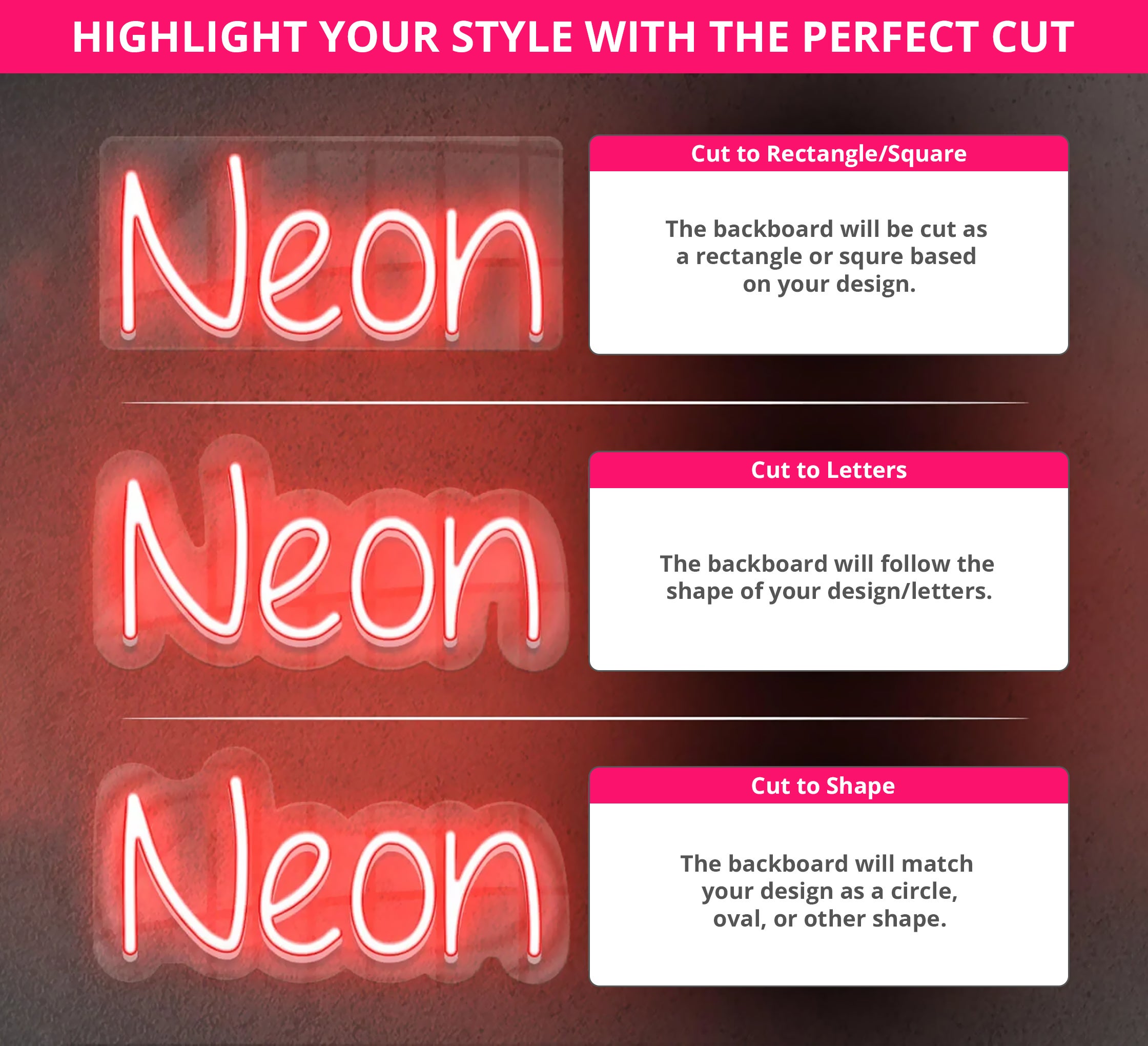 Neon Cocktails Sign
