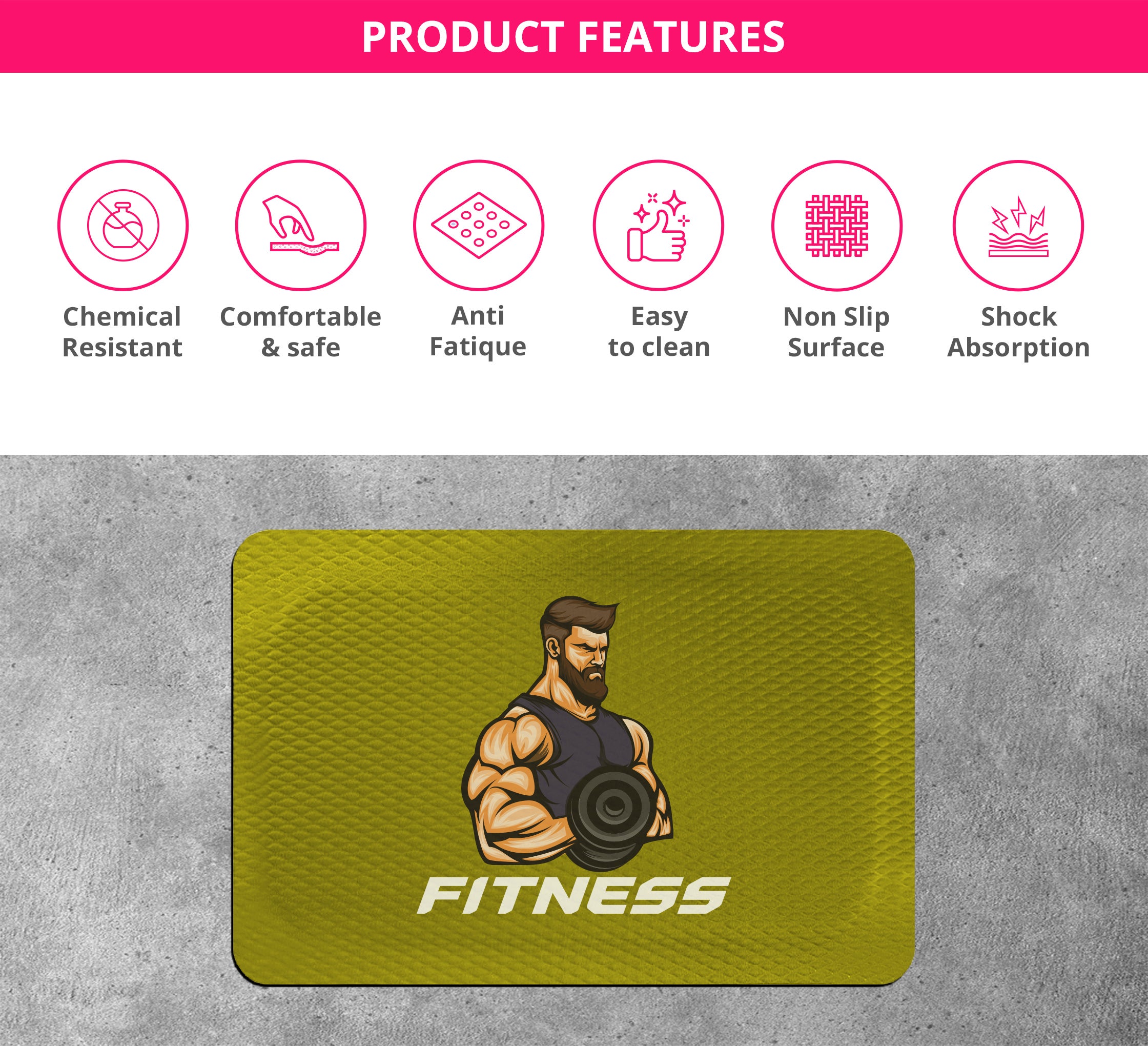 Hog-Heaven Impressions Logo Mats - Landscape