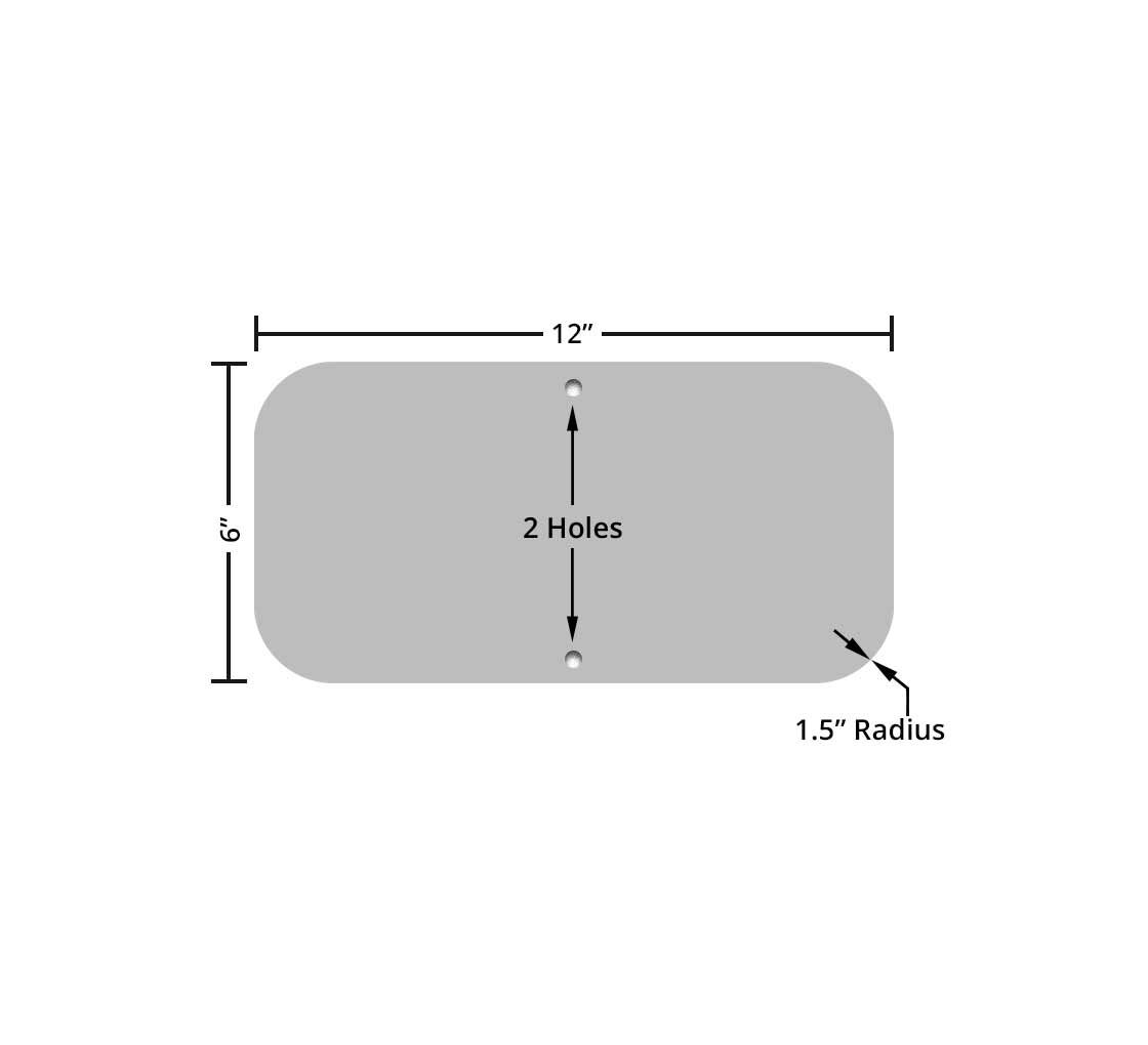 Visitors & Deliveries Parking Aluminum Sign (HIP Reflective)