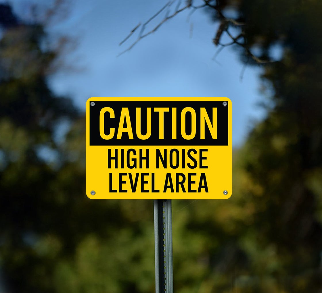 Noise Level Signs