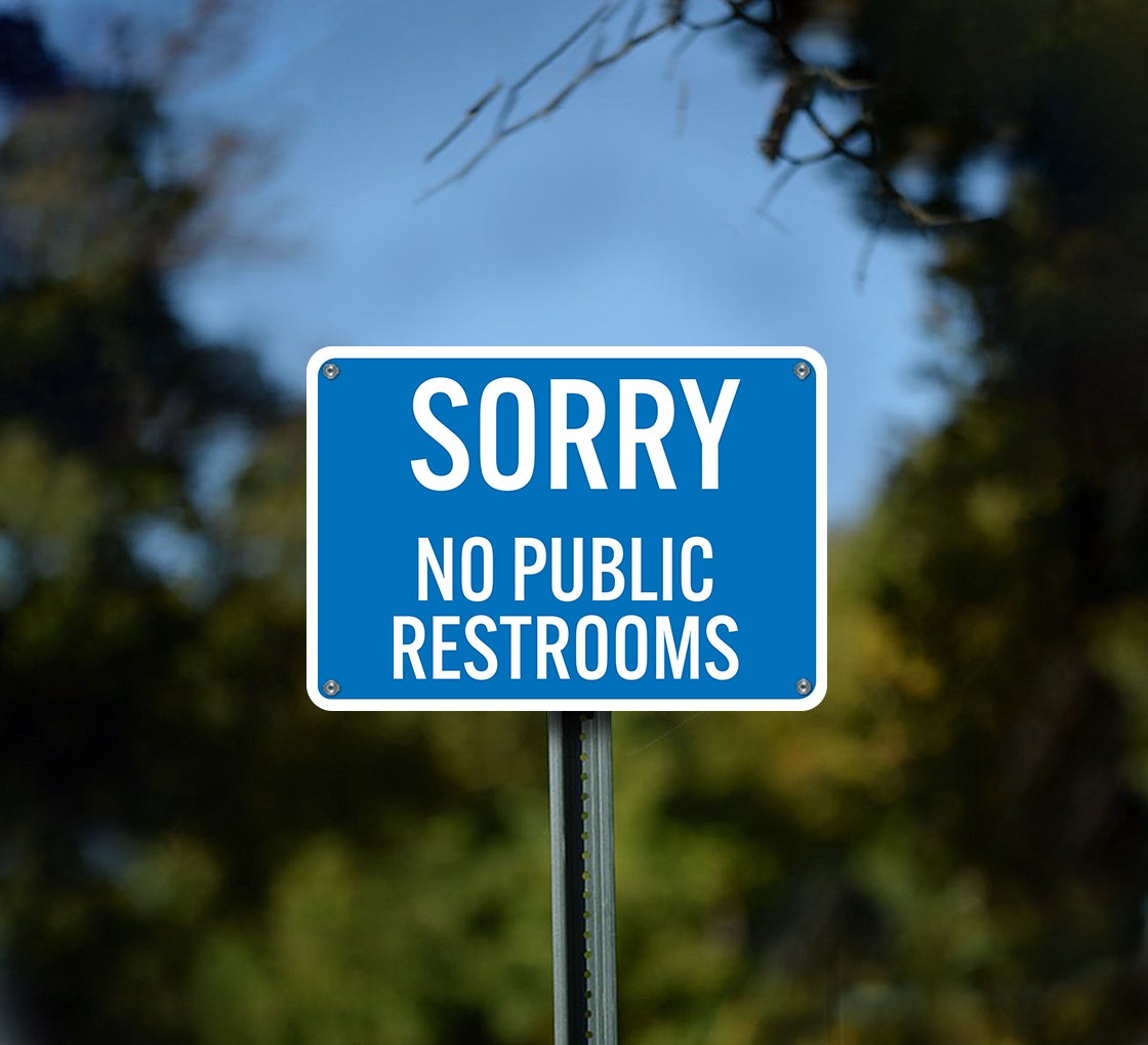 sorry-no-public-restrooms-plastic-sign