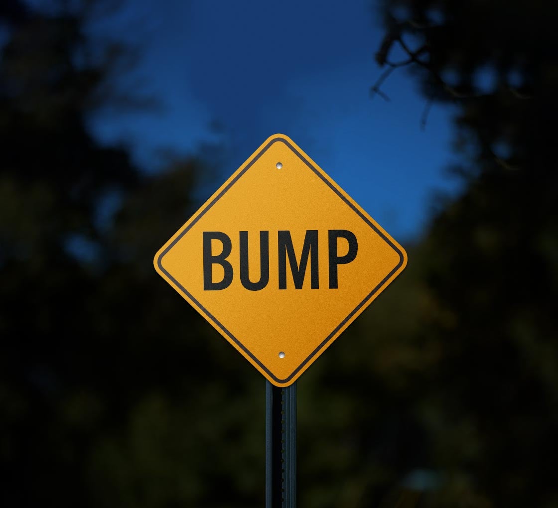 Road Bump Traffic Sign