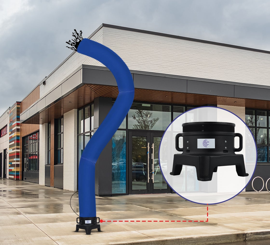 Buy Weather-Resistant Inflatable Man Blowers | Best of Signs
