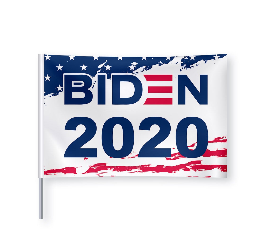Small Biden Flag – Customized Political Flag for 2020 Elections By Best Of Signs