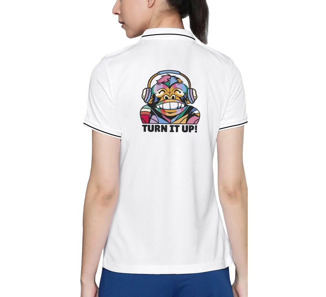 Women's Polo Shirt - Printed