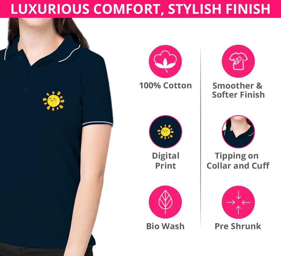 Women's Polo Shirt - Printed