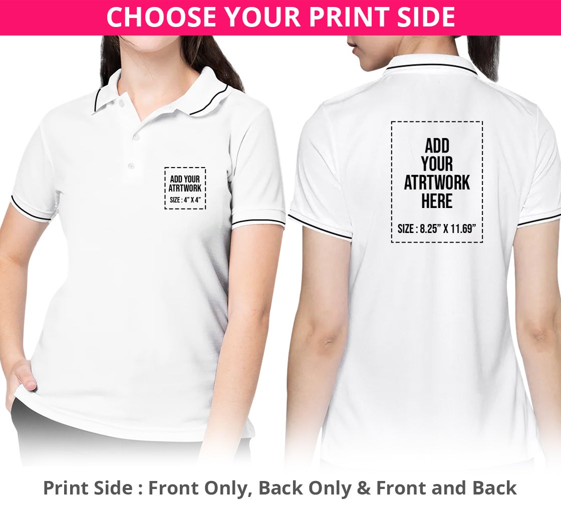 Women's Polo Shirt - Printed