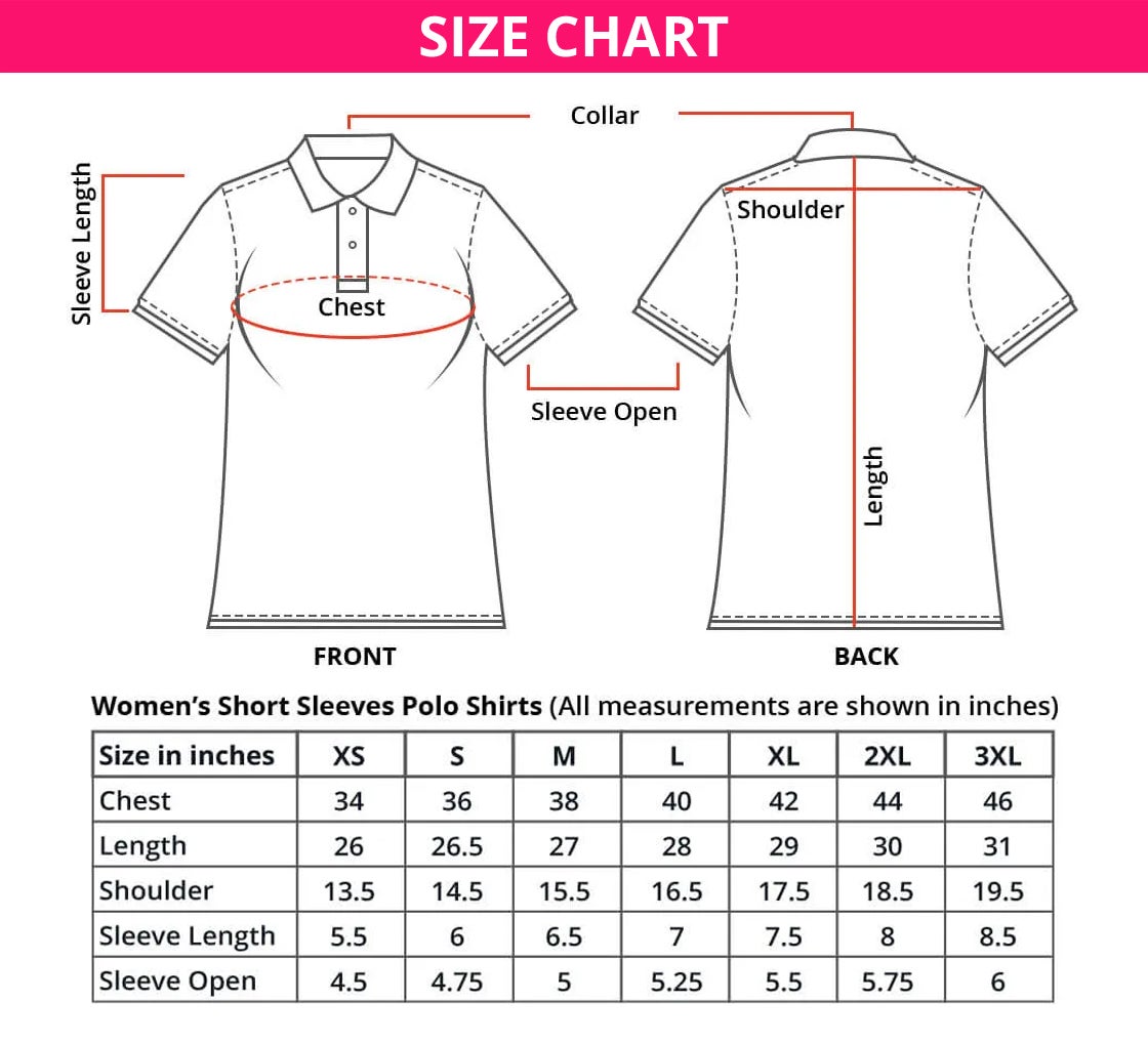 Women's Polo Shirt - Printed