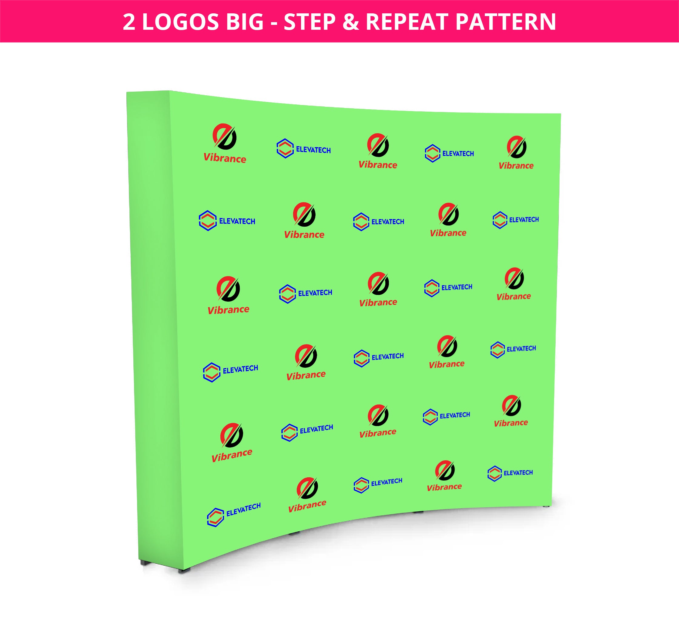 Order 8' x 8' Curved Fabric Pop Up Display online | Best of