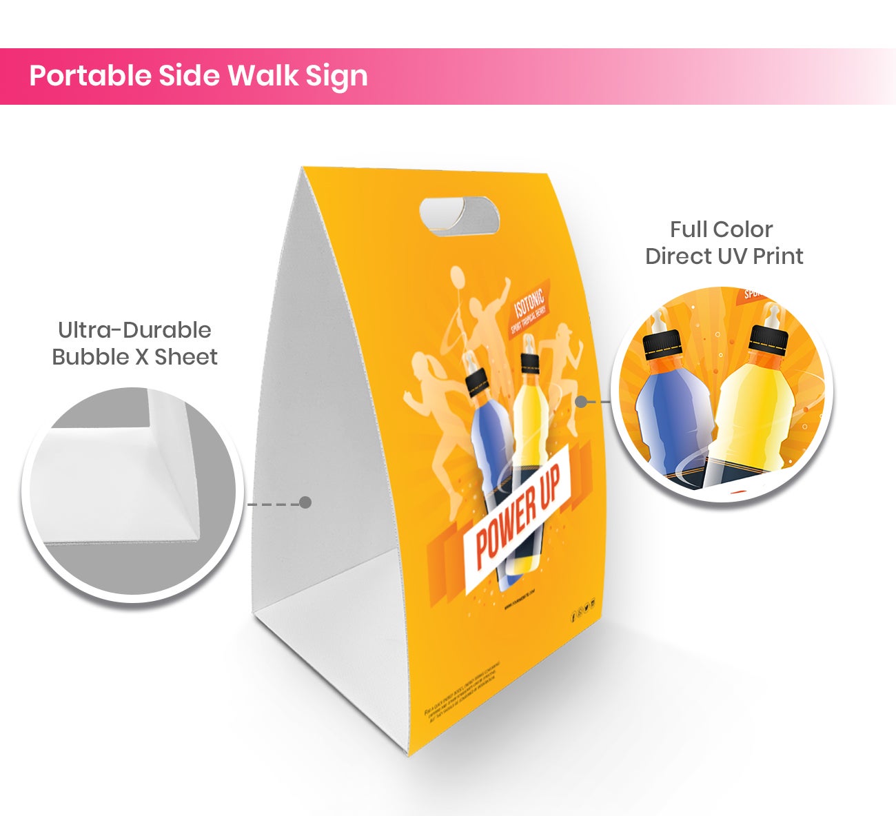 Compact display package portable side walk sign bbtsp04_4_BOS.jpg