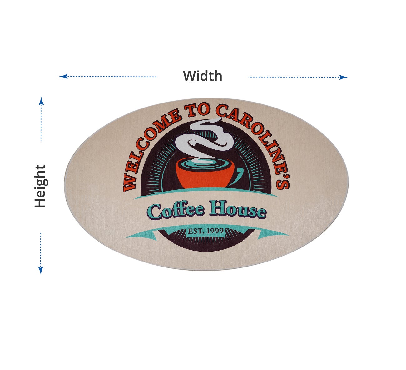 Custom Logo Rugs - Velvet | Best of Signs