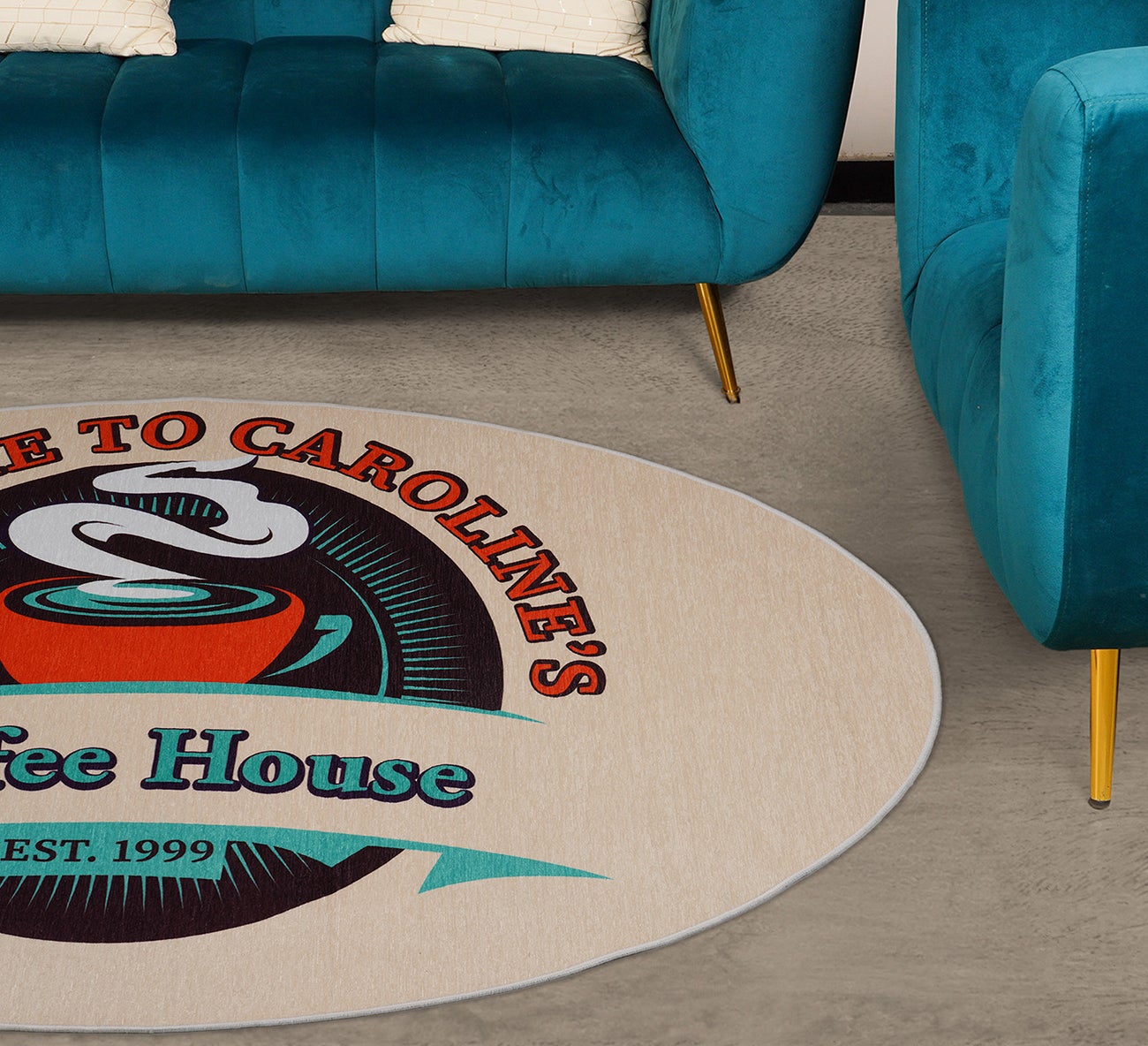 ラグ・カーペット POWISPRO LOGO RUG Custom Logo Rugs - Velvet | Best of Signs