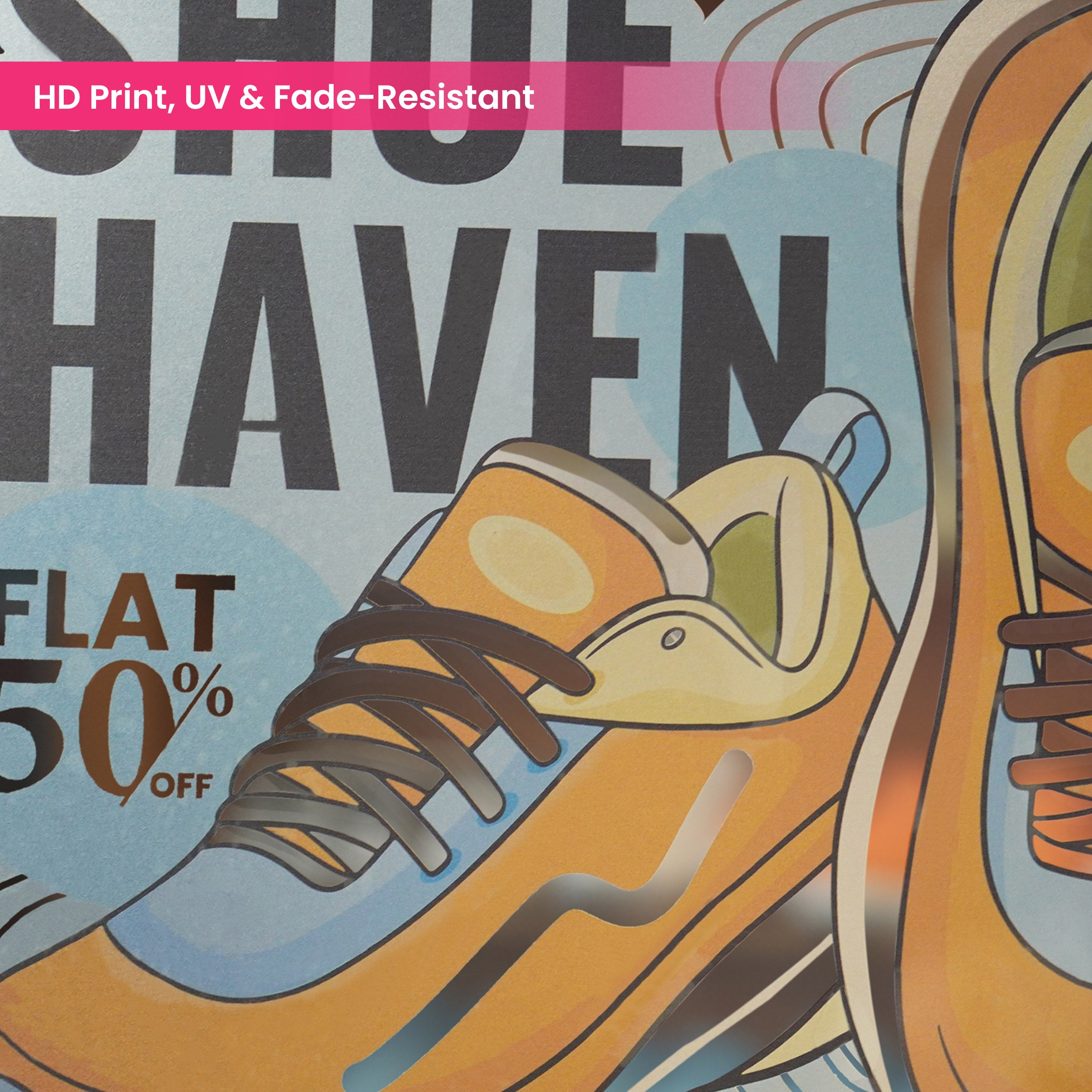 Die-Cut Clear Window Decals