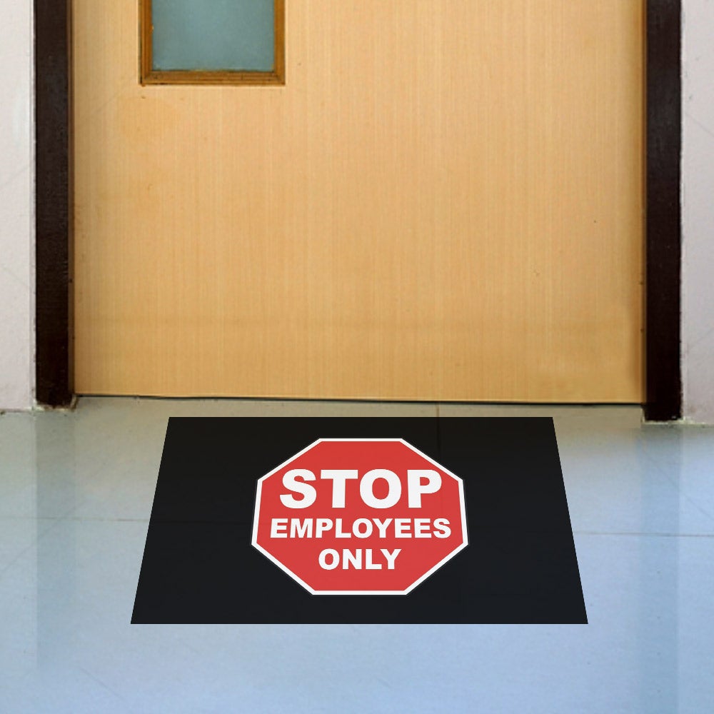 Employees Only Outdoor Floor Mats