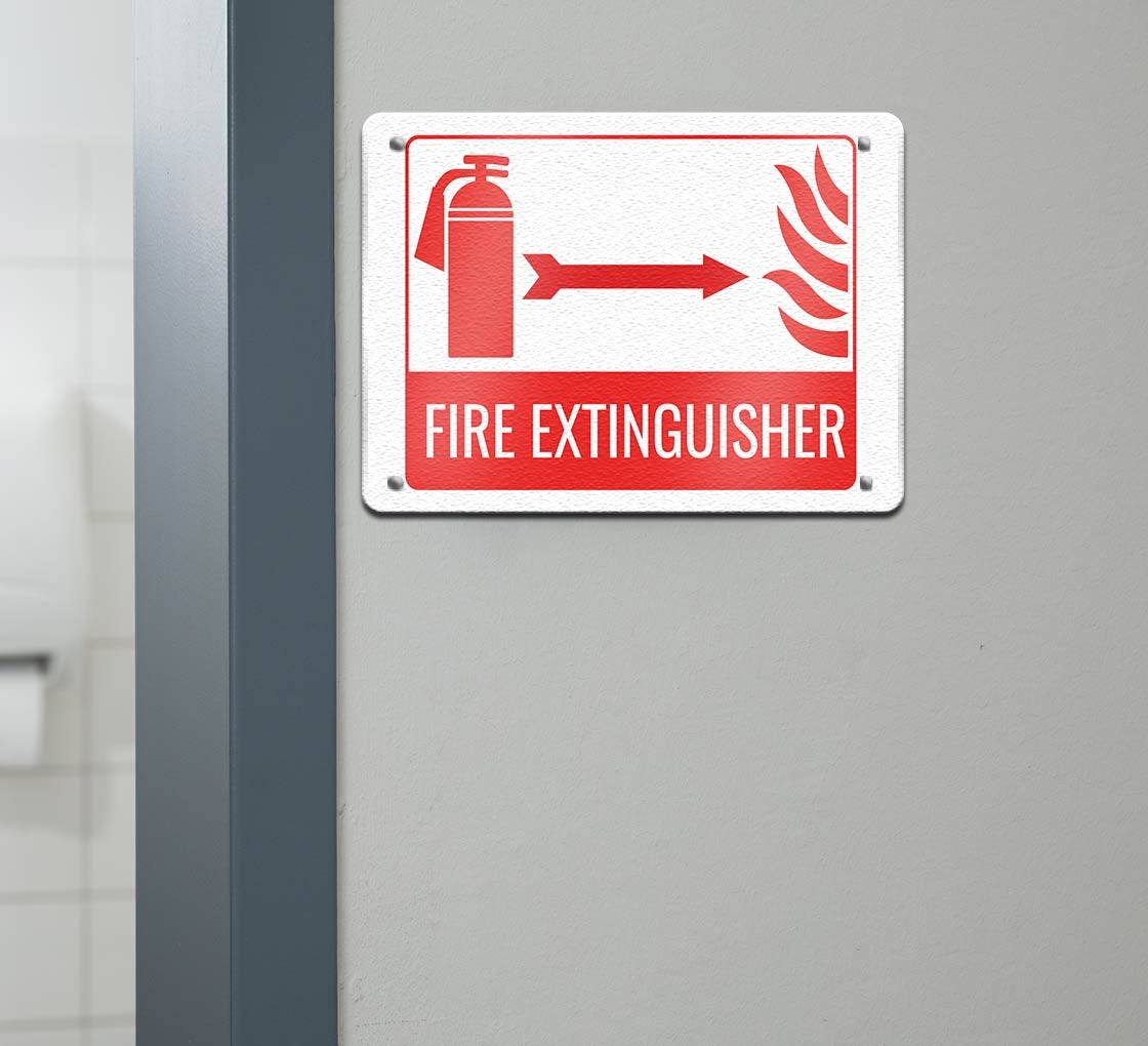 Fire Extinguisher Compliance Signs