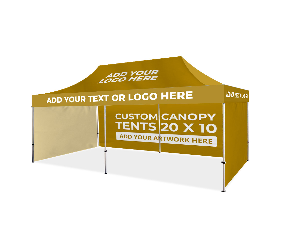 ik ben ziek Allemaal Knuppel Buy Custom 20'x10' Canopy Tents at Lowest Price | Best of Signs