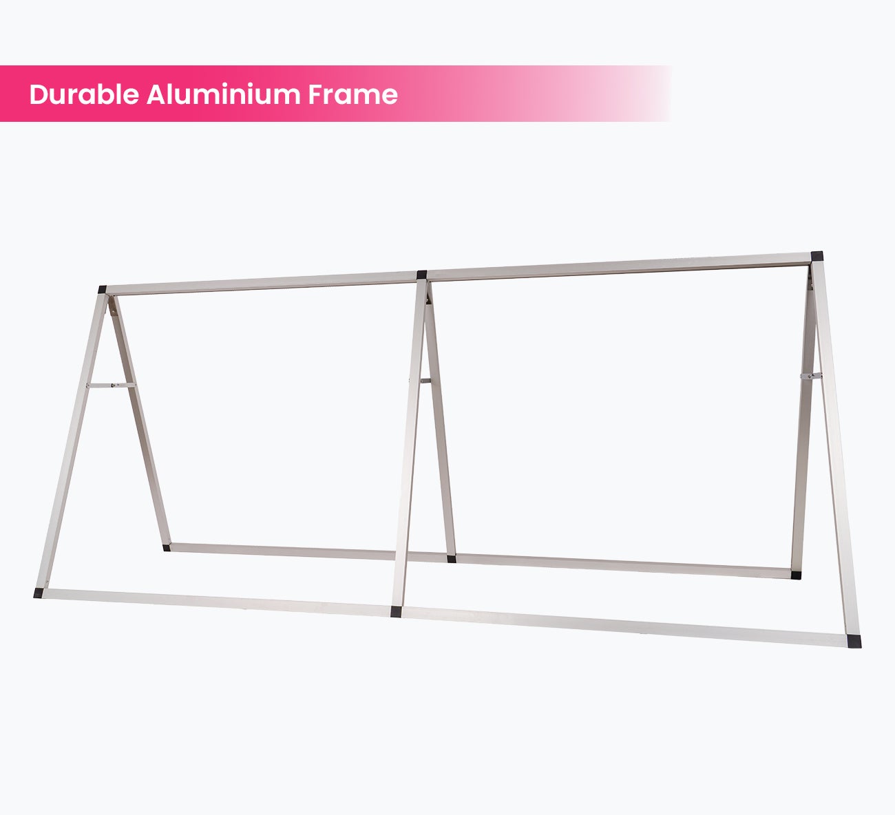 Tripod X Banner Stand Custom Logo Flex Aluminum Wholesale X Type Banner Stand Tripod Signage Holder Custom Size