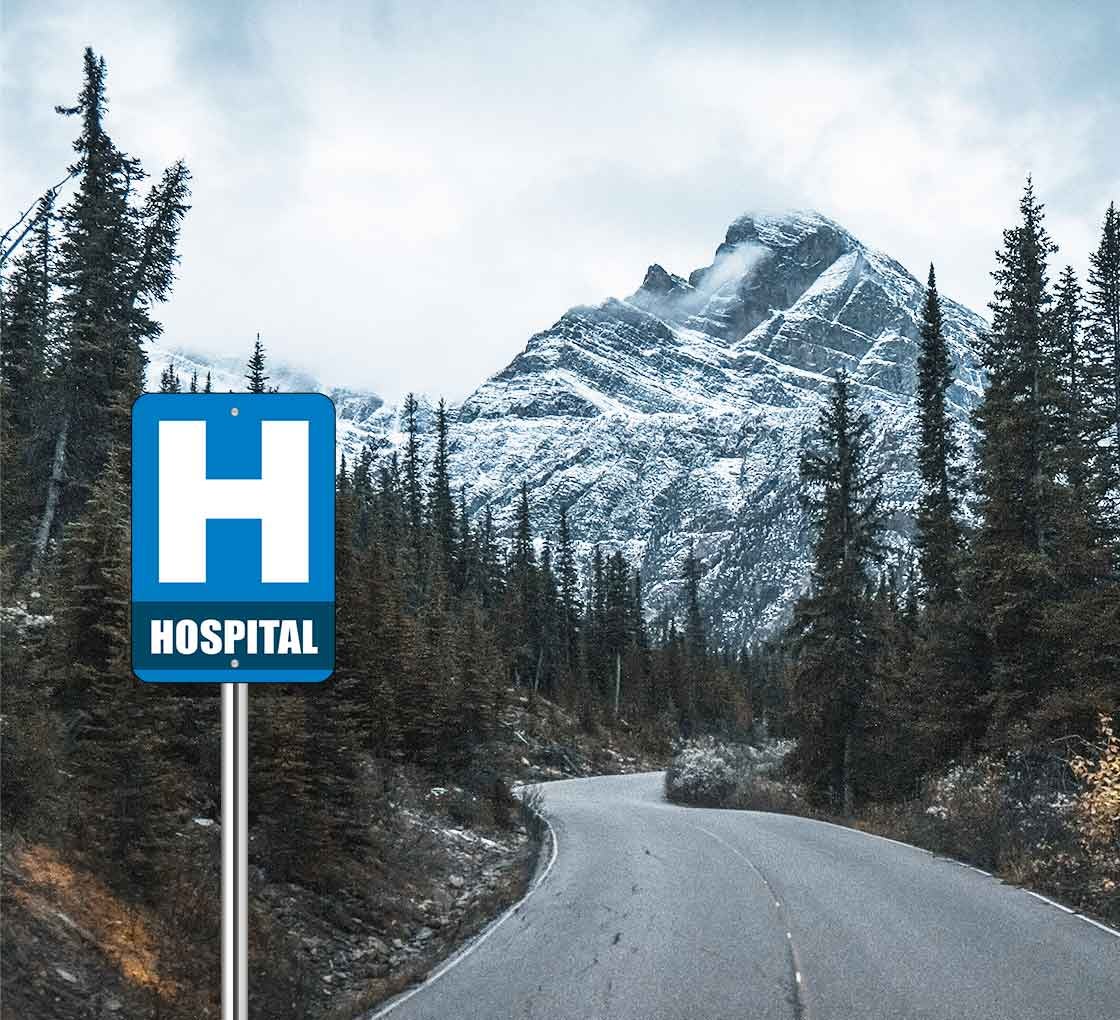 Hospital Street Signs