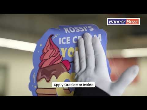 Die-Cut Opaque Window Clings