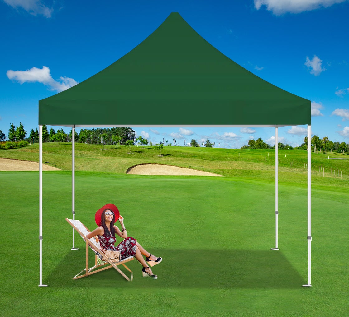 Green Canopy Tent - 3