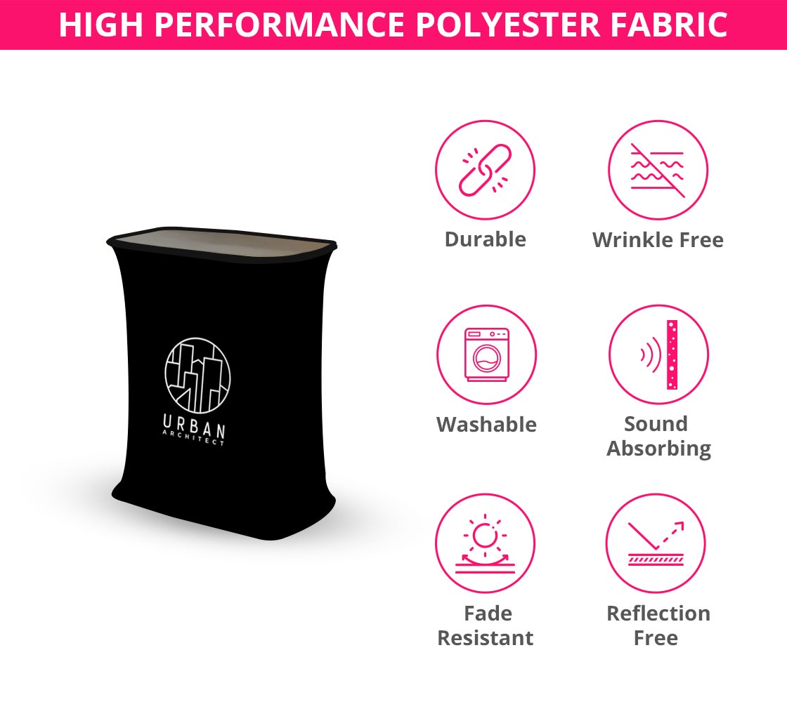 Fabric Pop Up Booth Square - 4