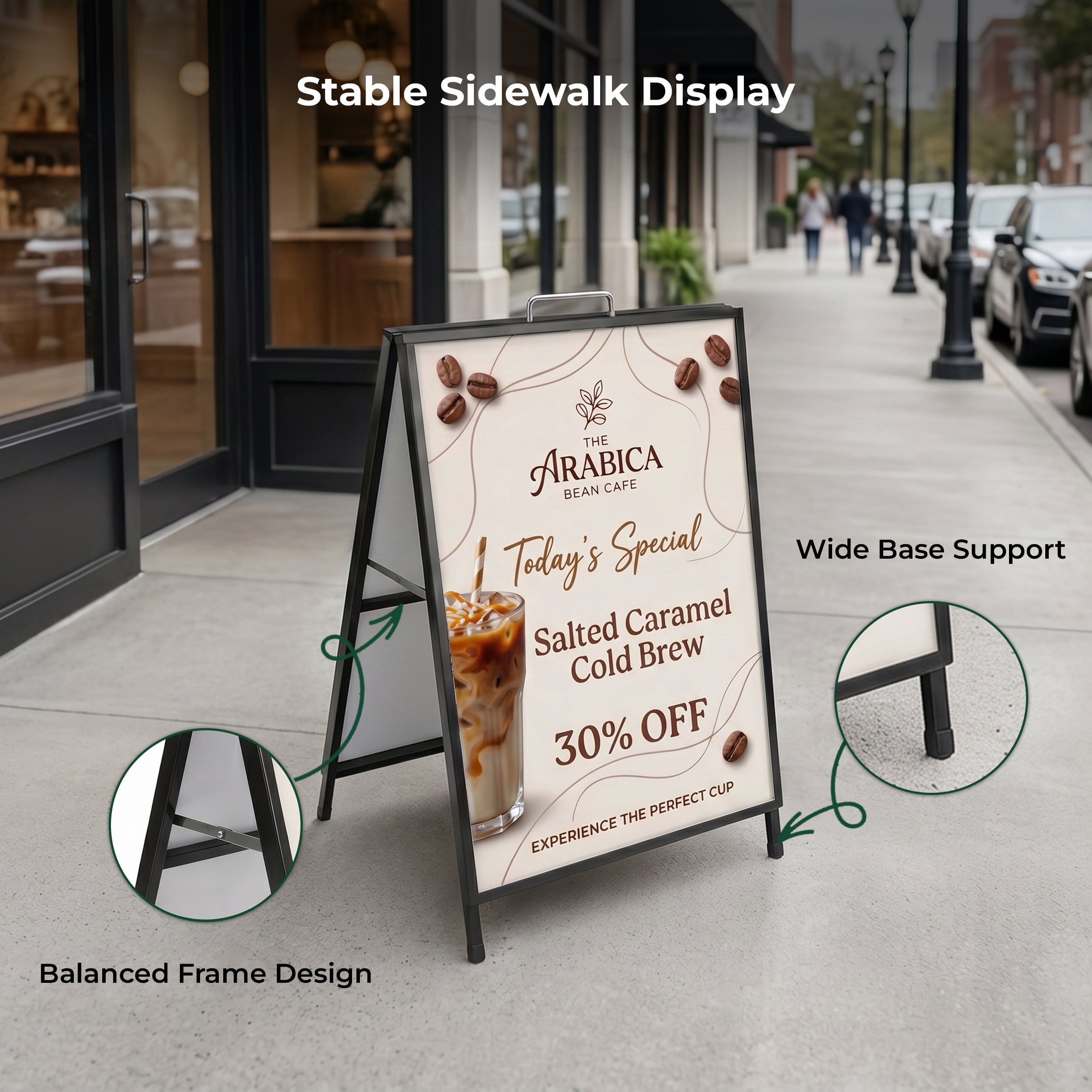 Metal-A-Frame-Signs-Stable-Sidewalk-Display