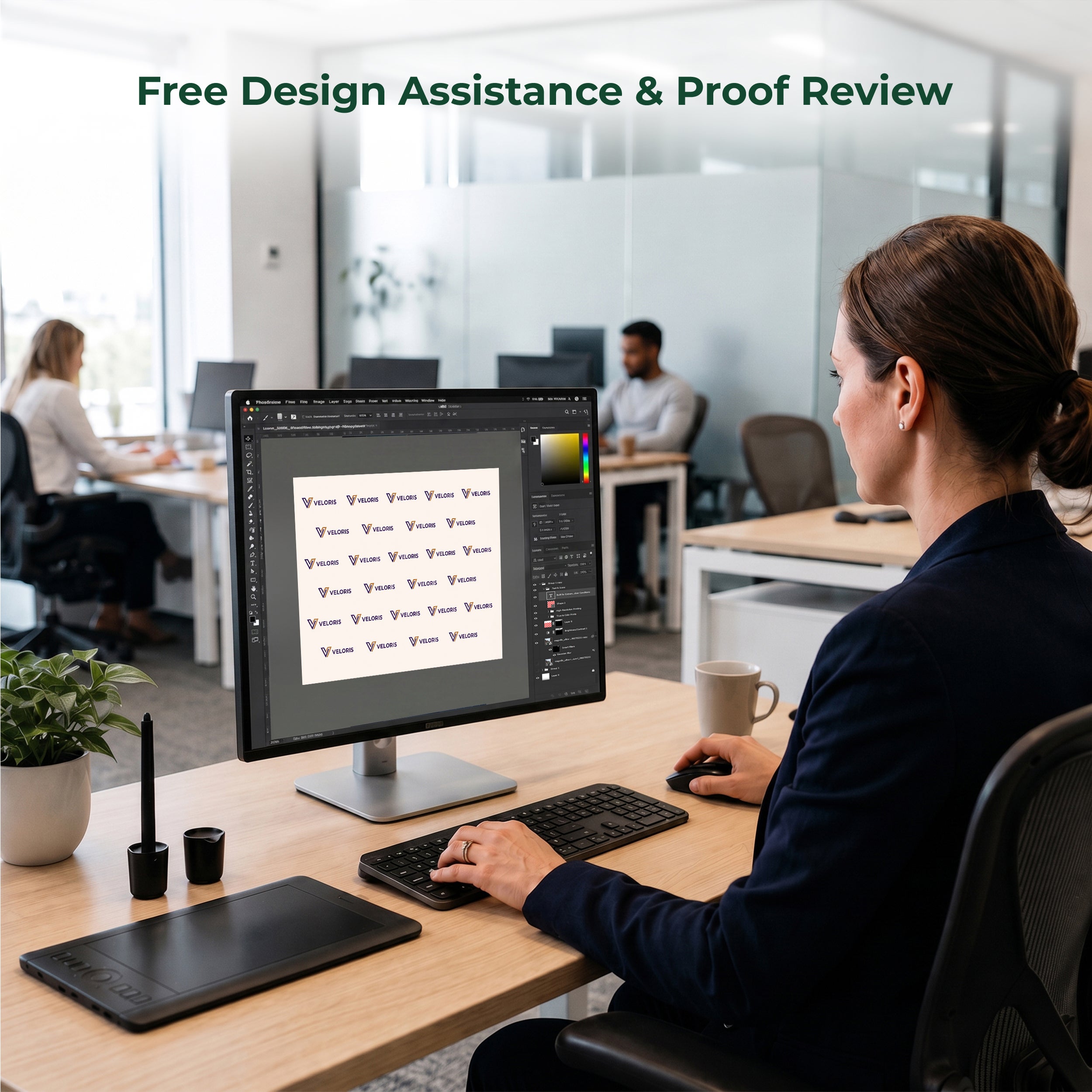 Step-and-Repeat-Curved-Pillow-Case-Displays-Free-Design-Assistance