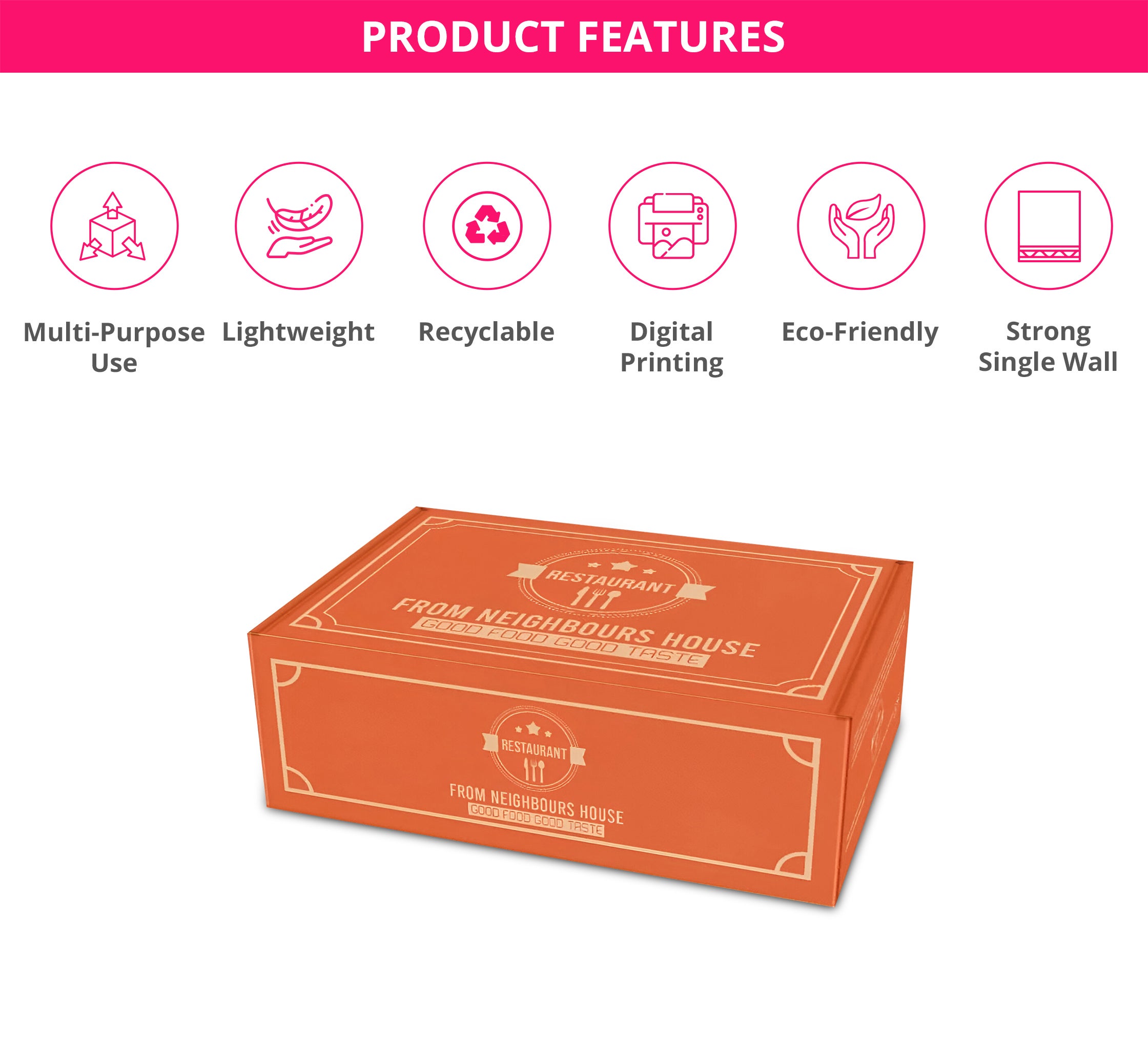 Mailer Boxes - Brown (Printed)
