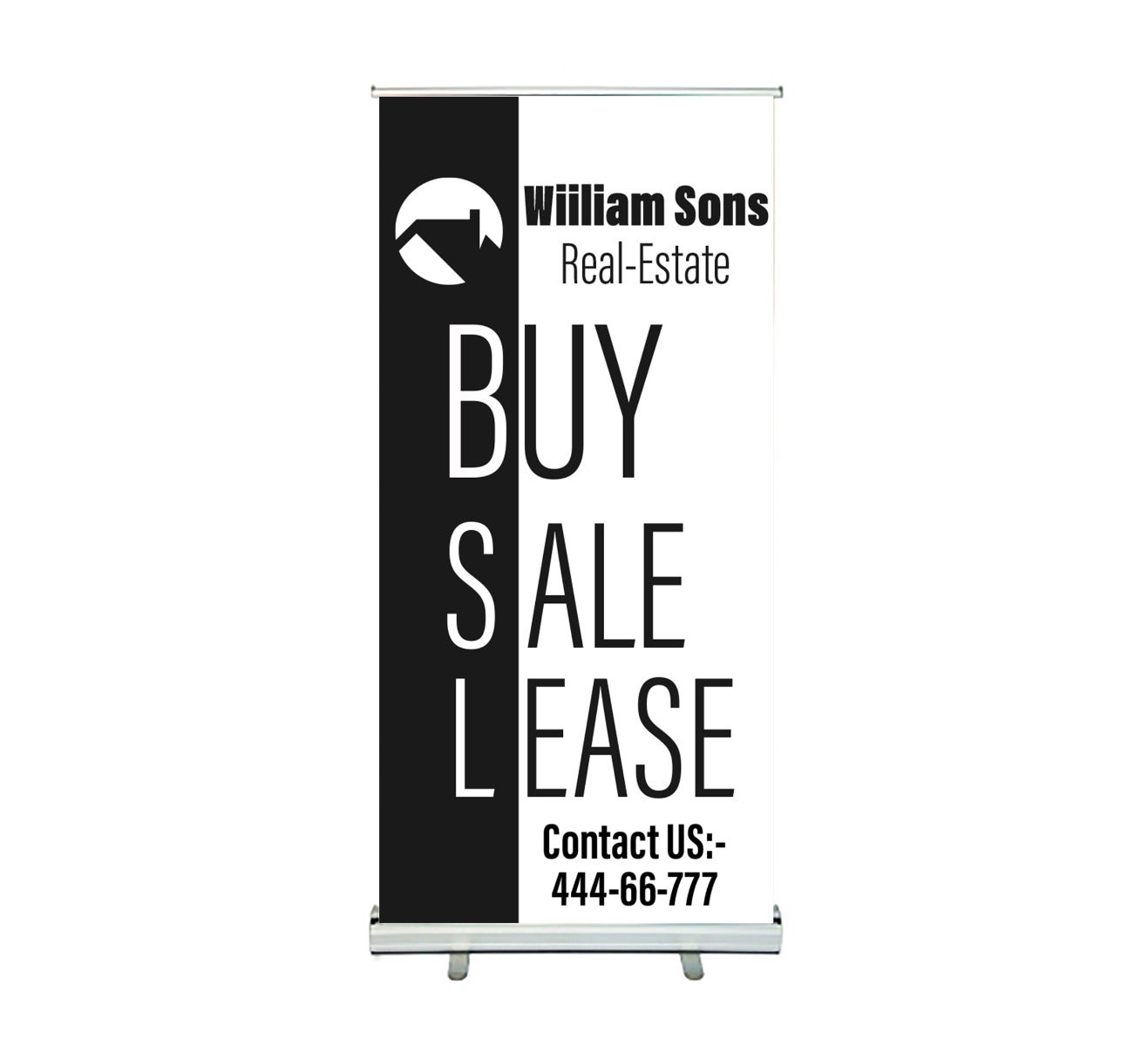 Realtor Roll Up Banner Stands
